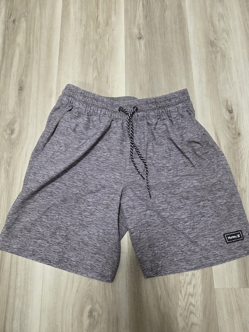 Hurley Men's Gray Heather Athletic Shorts